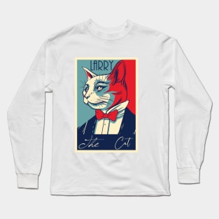 Larry The Cat Long Sleeve T-Shirt